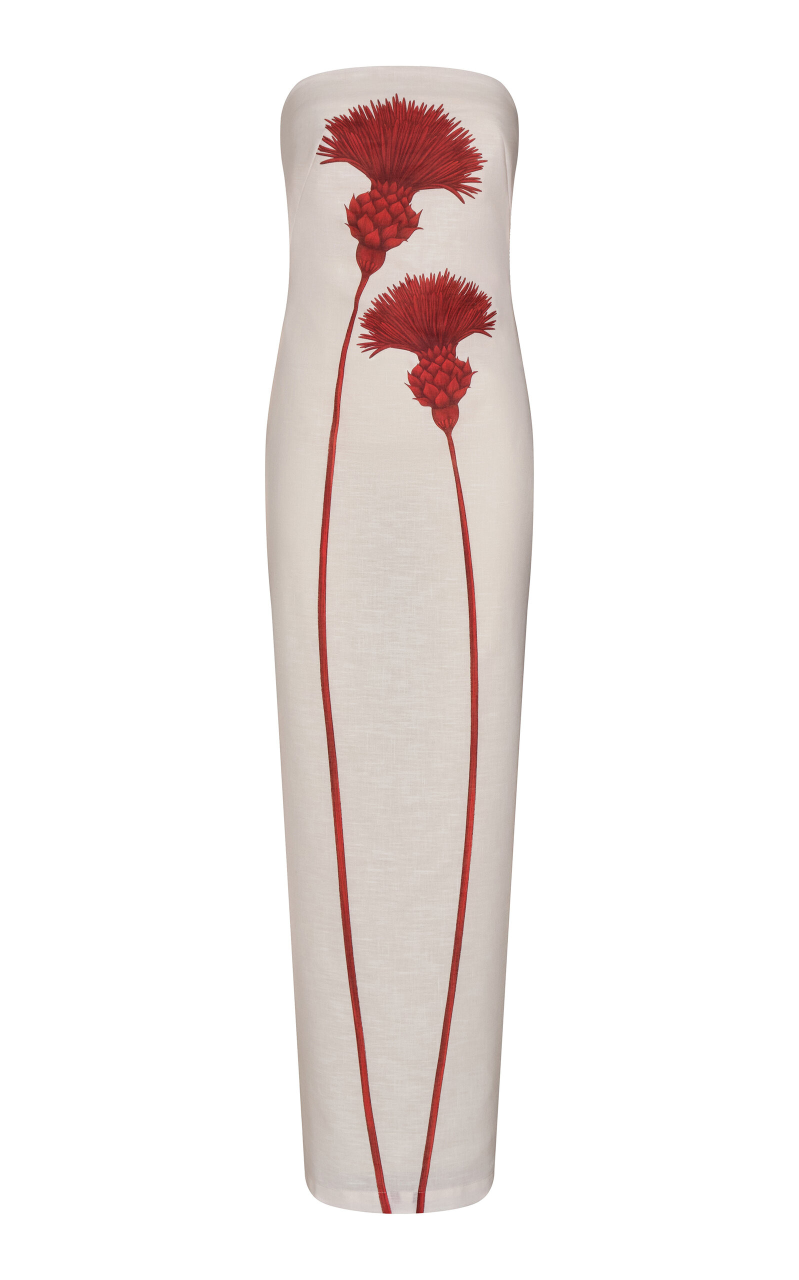 Costera Printed Linen Maxi Dress | Moda Operandi (Global)