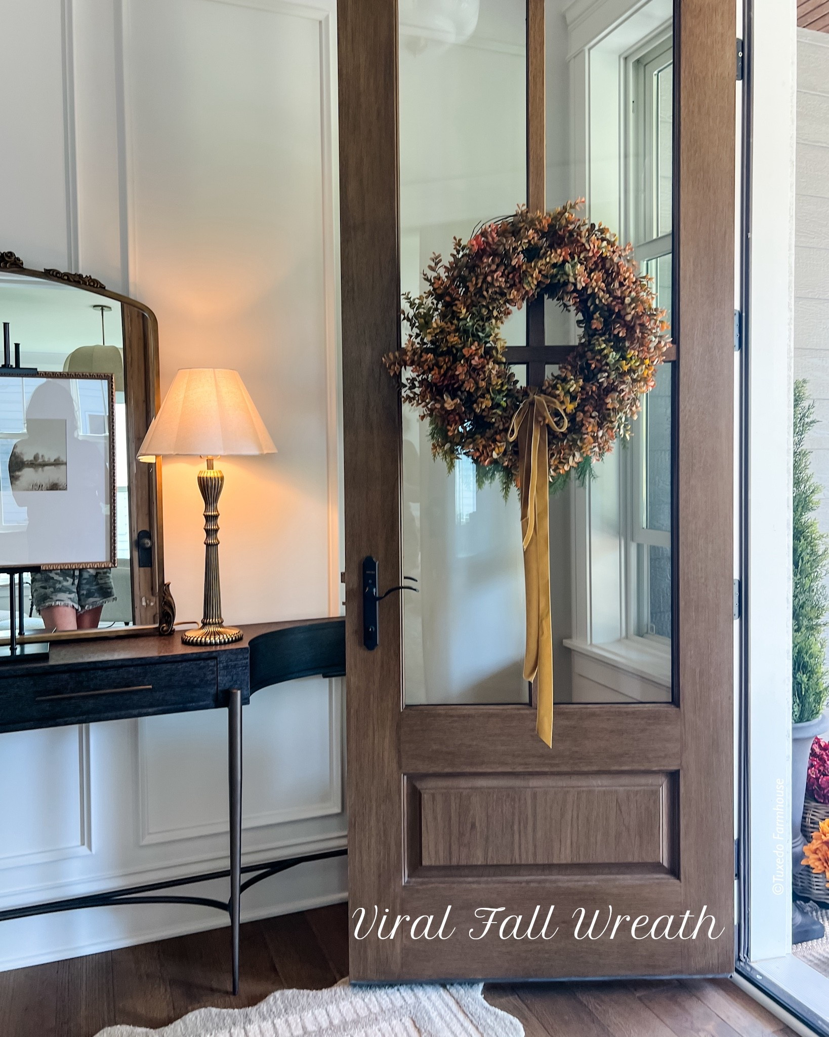 — Viral Fall Wreath -

A perfect fall entry way accent.  So simple to put together! 

 #LTKSeasonal #LTKHome #LTKFindsUnder50