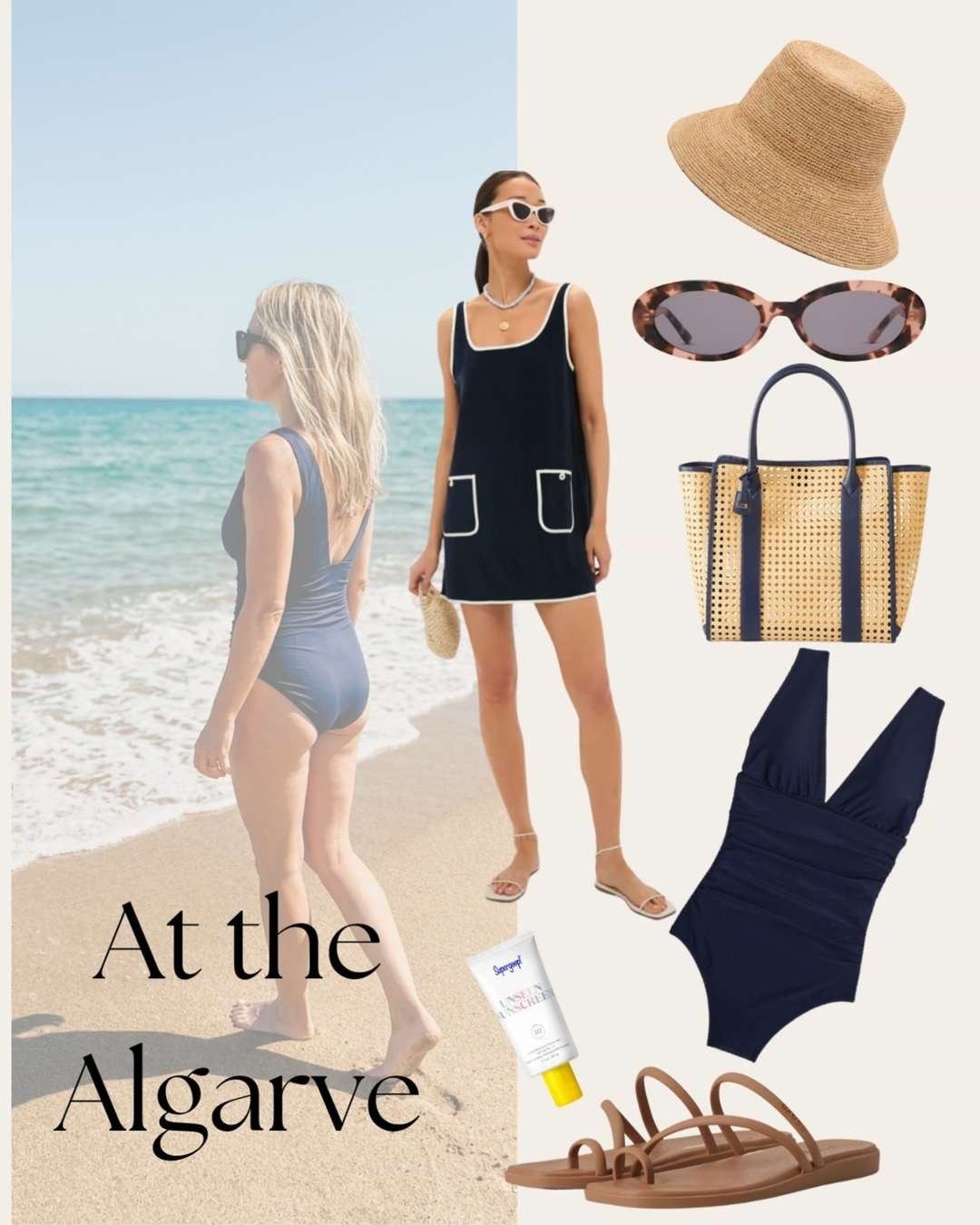 The Algarve is where your Portugal packing list gets fun. Bright pinks, corals, and oranges against those sea cliffs and golden rocks — this is the place to wear color. Full guide on the blog. #LTKtravel #LTKfamily #LTKstyletip #WhatToWearInTheAlgarve #AlgarveOutfit #PortugalTravel #TravelWithKids 

 #LTKSwim #LTKTravel #LTKKids