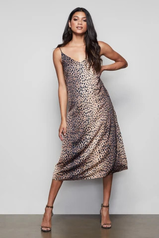 FELINE FINE TANK DRESS | CHEETAH001 | Good American