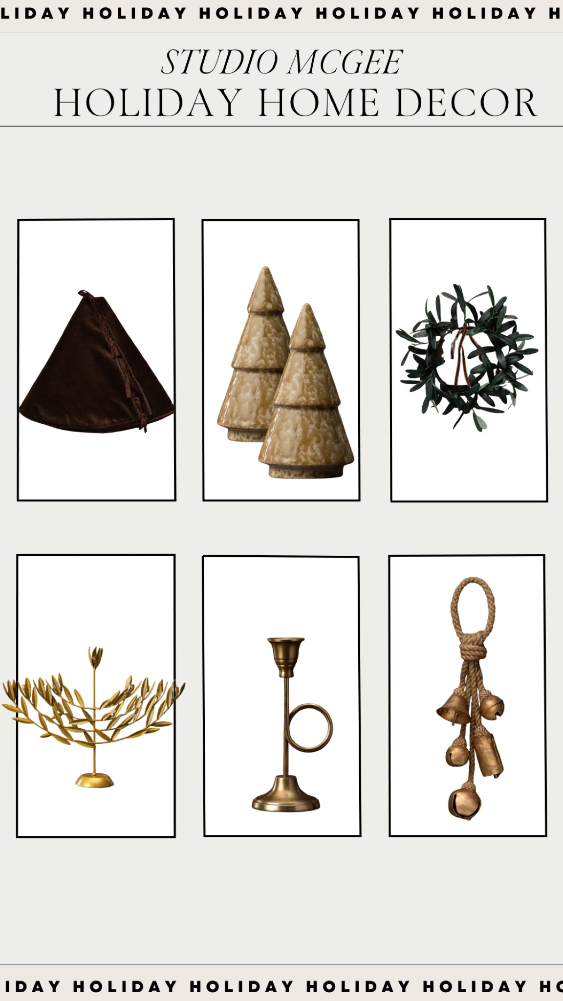 Holiday home decor from Studio Mcgee 

Holiday decor | Target Home Decor | Neutral Holiday Decor 

#LTKsalealert #LTKCyberWeek #LTKHoliday