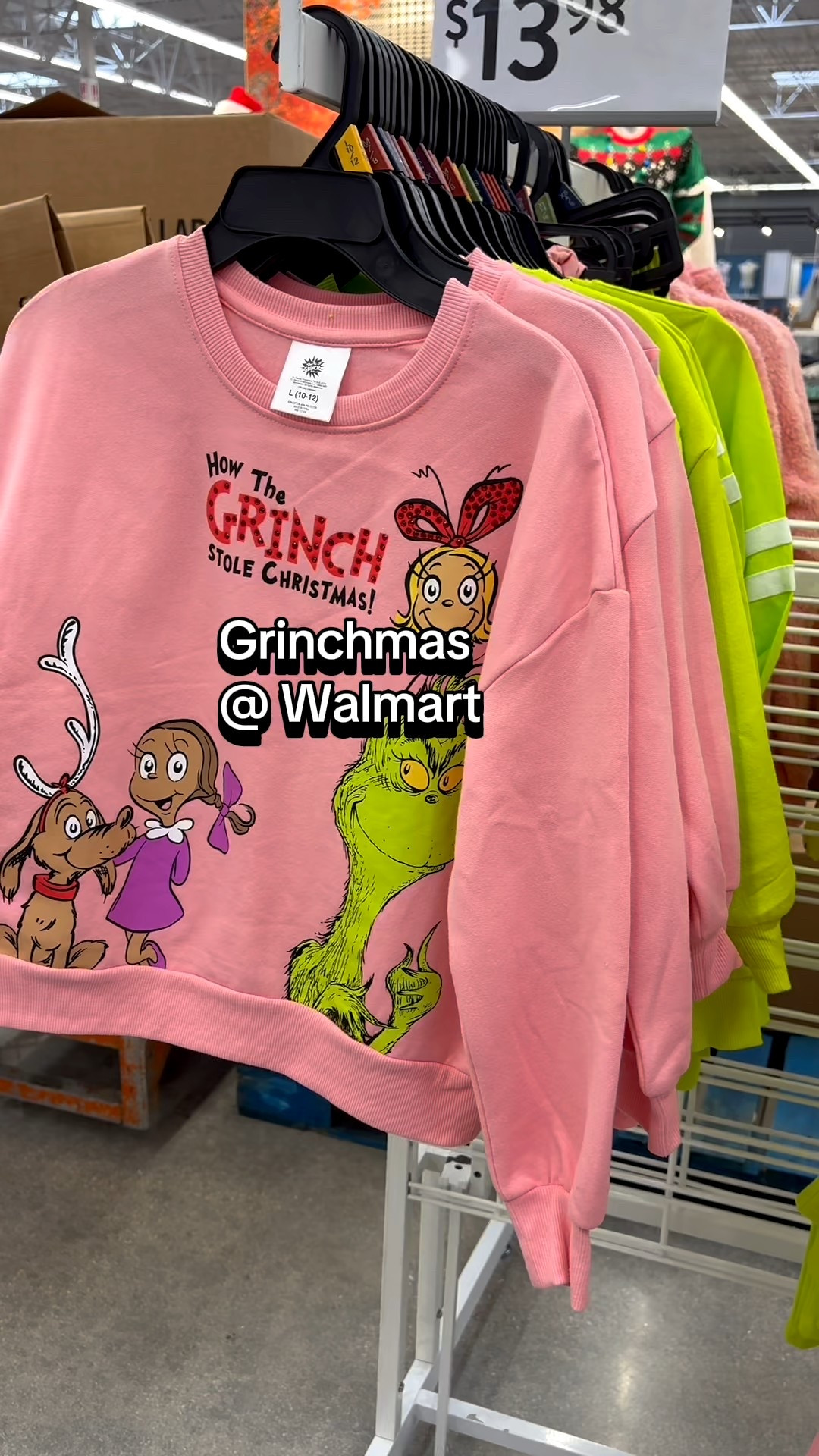 Grinchmas @ Walmart! Walmart is coming thruuu this year with the grinch apparel. 💚 #walmart #walmartfinds #grinch #grinchmas #shopping #holiday #holidayoutfit

#LTKKids #LTKSaleAlert #LTKHoliday