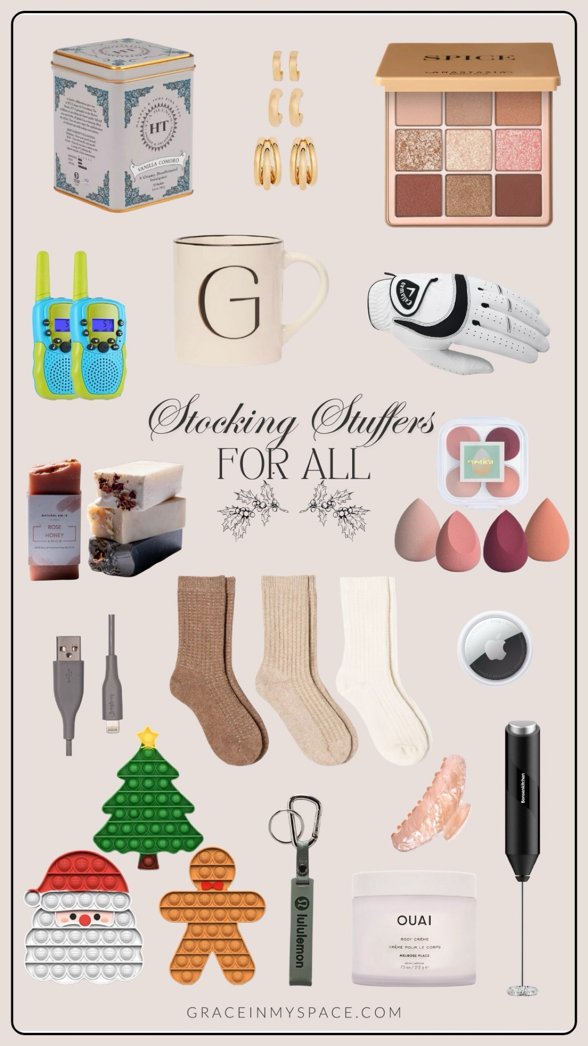 Stocking stuffers for her, him and the kiddos! These gift ideas are petite and affordable  

#LTKFindsUnder50 #LTKHoliday #LTKGiftGuide