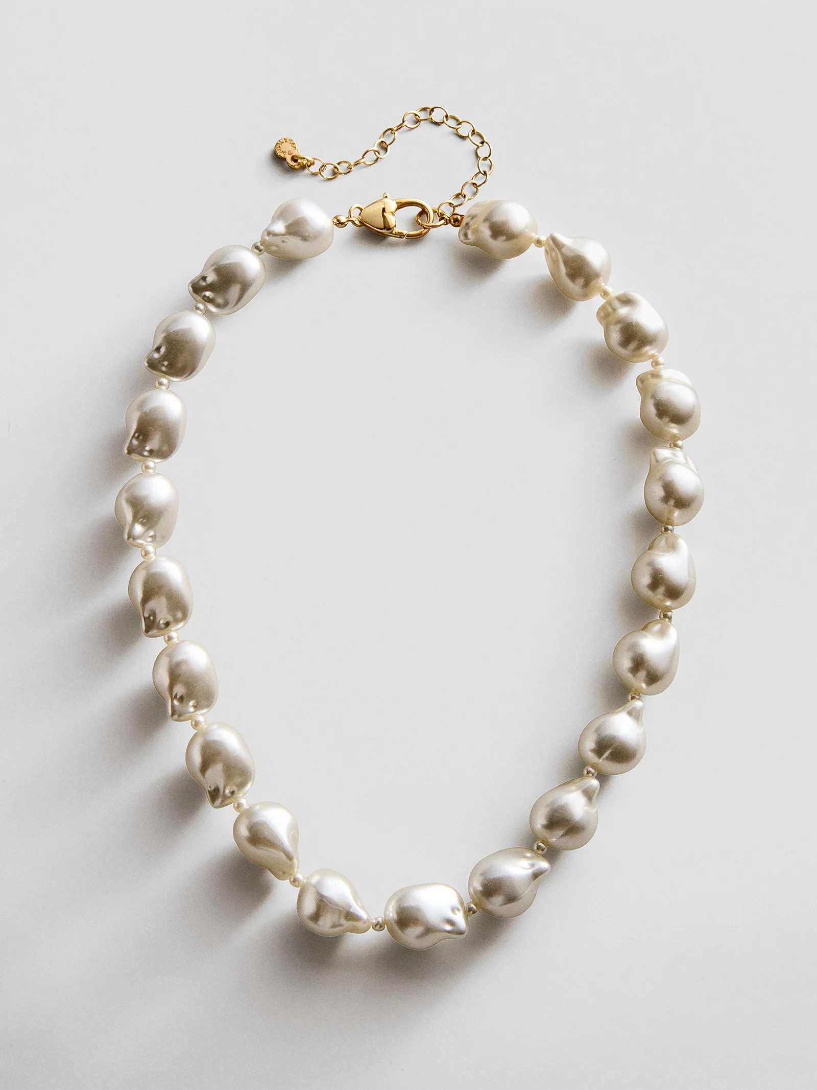 Teagan Pearl Necklace - White | BaubleBar