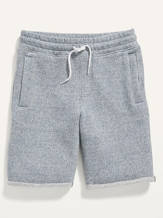 Cozy French Terry Cut-Off Shorts For Boys | Old Navy (US)