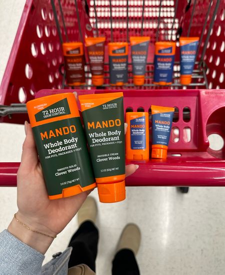 New men’s whole body deodorant at Target from Mando 

#LTKbeauty #LTKmens