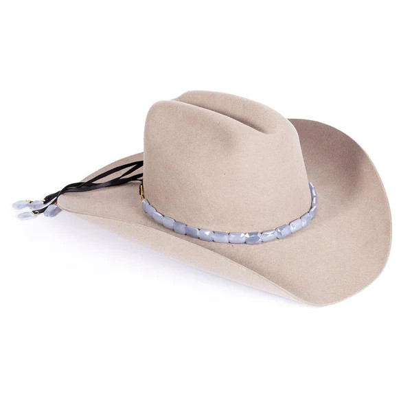 Faceted Heather Hat band | Christina Greene 