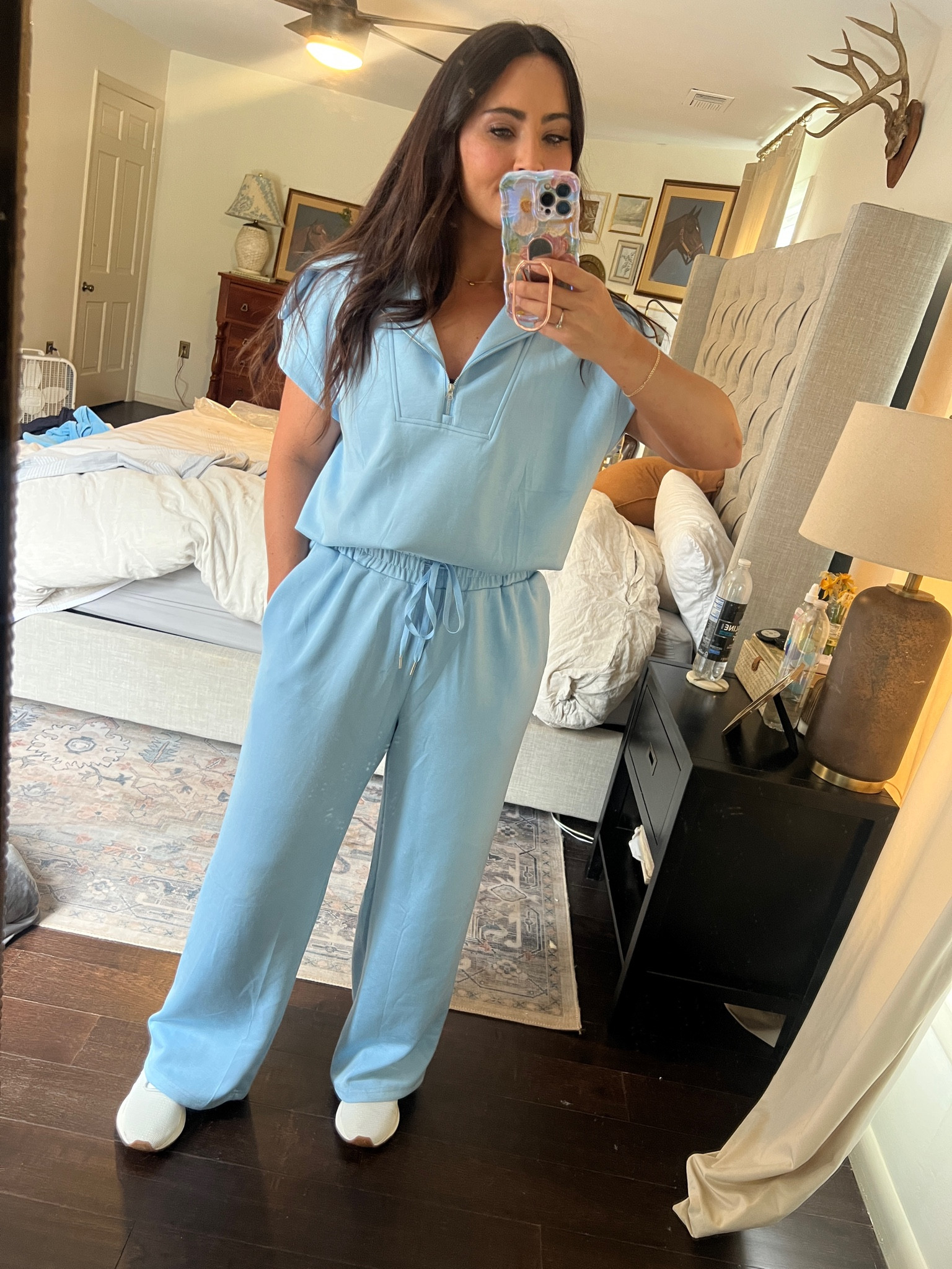 Spring two piece athleisure outfit from amazon - so soft and comfy! I’m wearing a large. 

Casual outfit spring outfit mom outfit comfy outfit travel outfit amazon outfit errands outfit 

#LTKfindsunder50 #LTKSeasonal #LTKtravel