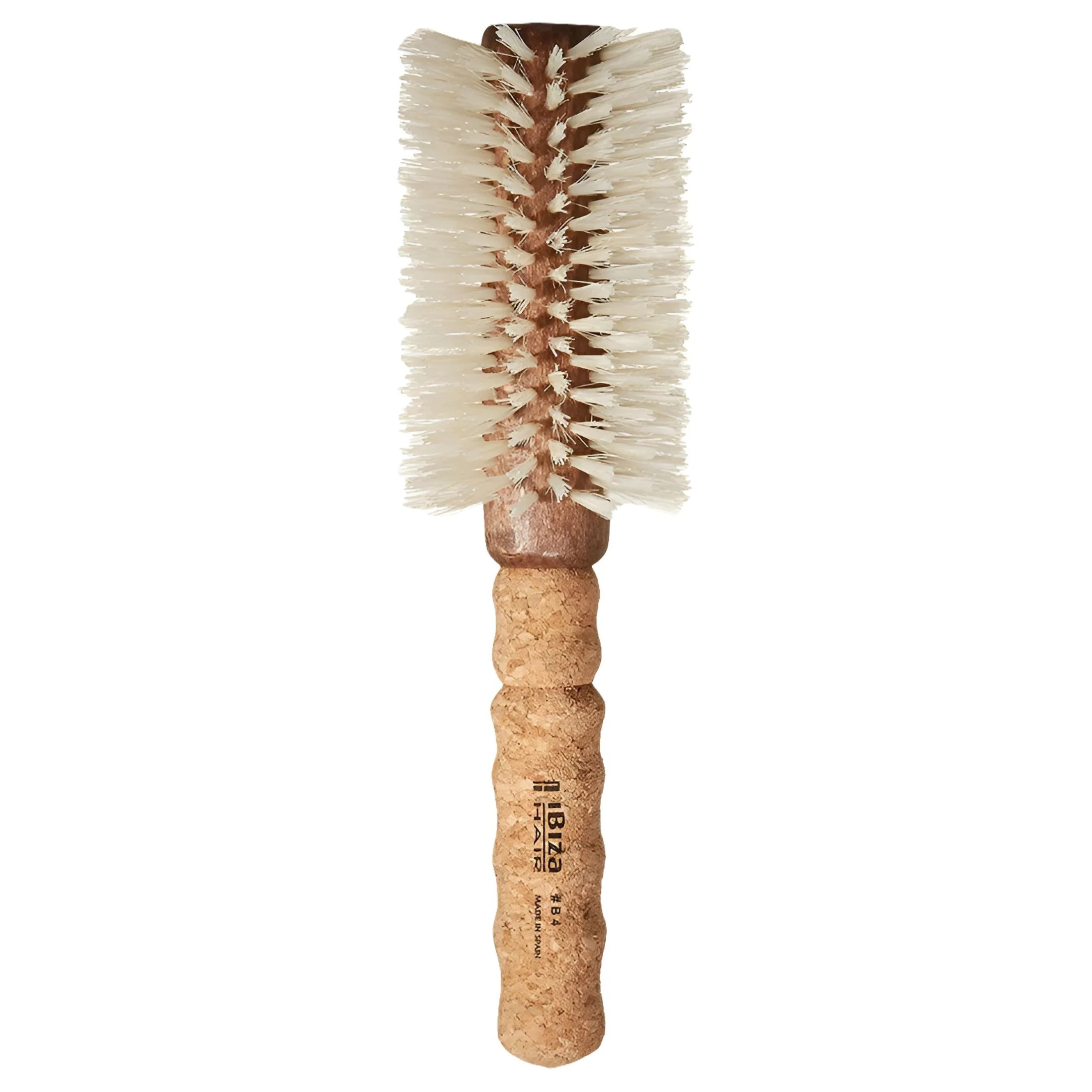Ibiza Hair Brush - B4 Boar Bristle Round Hair Brush for Fine or Color Treated Hair - Salon Qualit... | Walmart (US)
