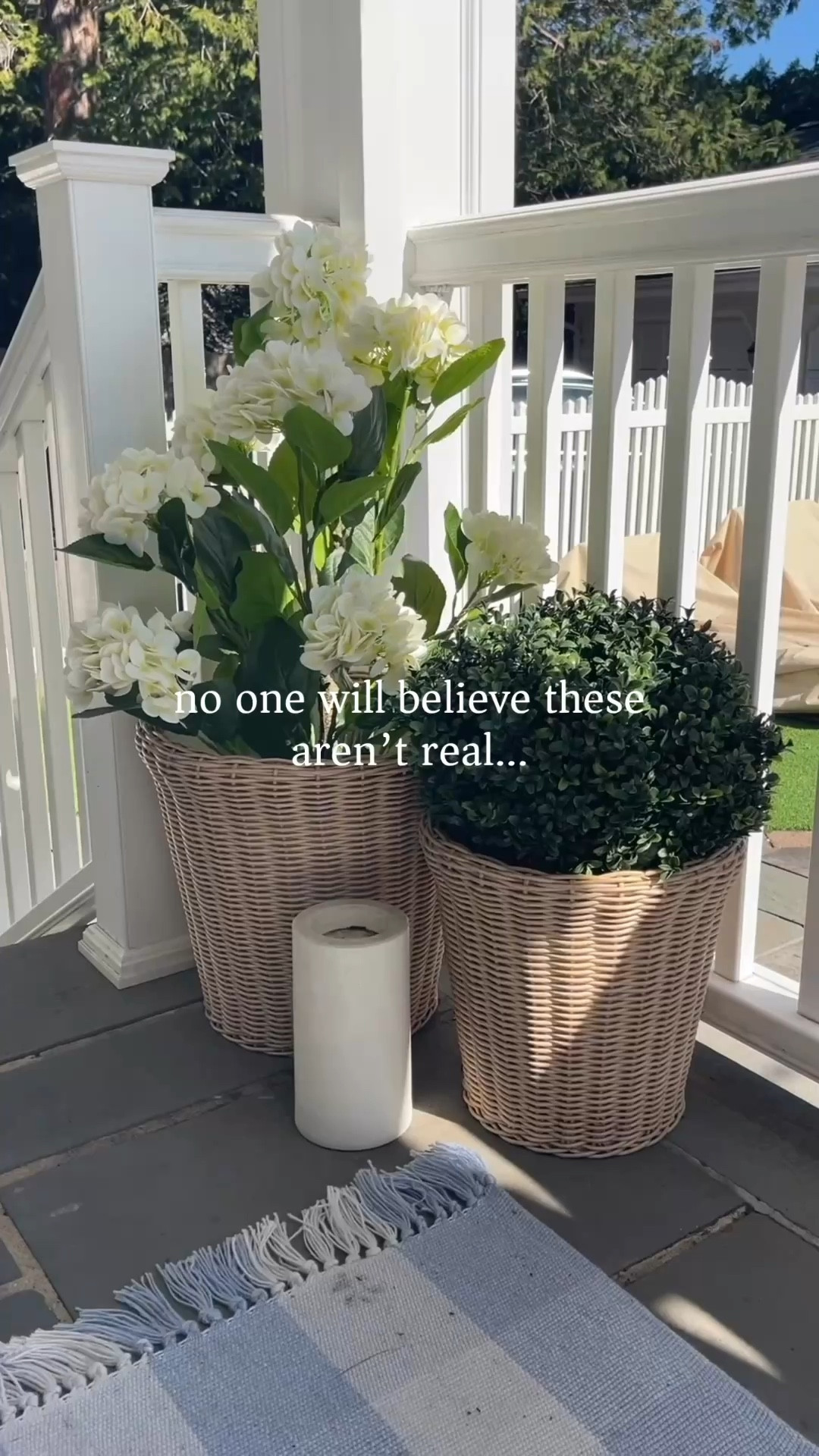 High sellout risk!! The most realistic TALL & WIDE faux hydrangea plants for under $100!!! 🤯🙌🏻 These just got delivered and I had to share ASAP bc they are sooo good and I know will go fast!! The size is perfect for larger planters and not too skinny!! Paired with these faux topiary’s that also look super realistic!! 👏🏻👏🏻👏🏻

Planters were an in store HomeGoods find but I linked a few that are available online!

#LTKSaleAlert #LTKSpringSale #LTKHome