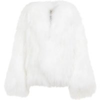 The Attico - Short Mongolia Coat - Größe 40 - weiß | Fashionette (DE)