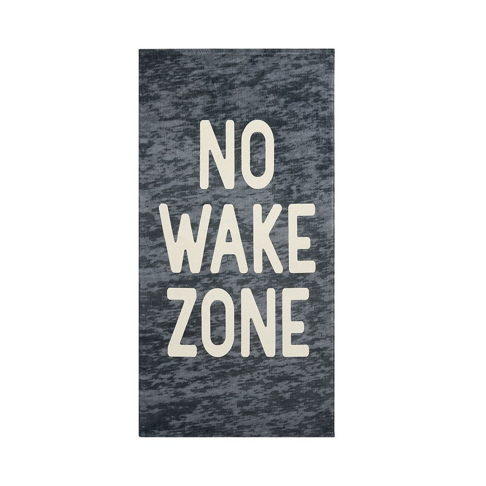 No Wake Zone Reversible Beach Towel UPF 50+ | Pottery Barn Teen