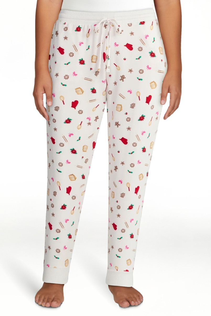 Joyspun Women's Cozy Lounge Collection Hacci Knit Sleep Joggers, 29'' Inseam, Sizes XS-3X | Walmart (US)