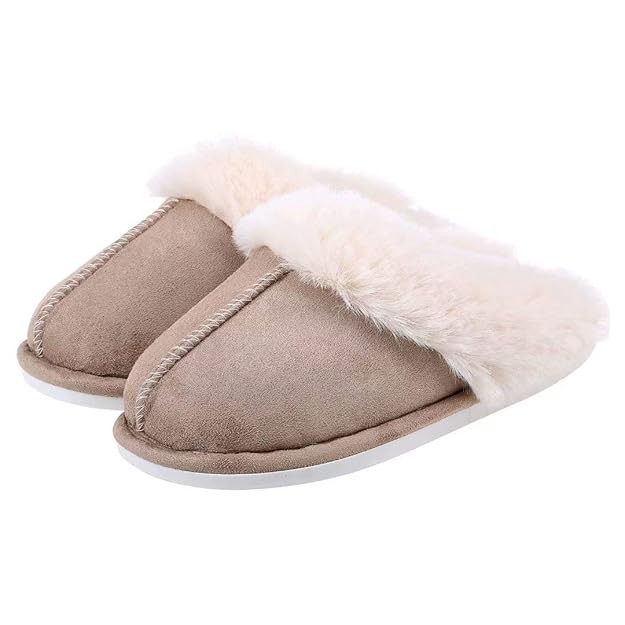 ZriEy Women's Comfort Memory Foam Slippers Warm Indoor Outdoor Anti-Slip House Shoes | Amazon (US)