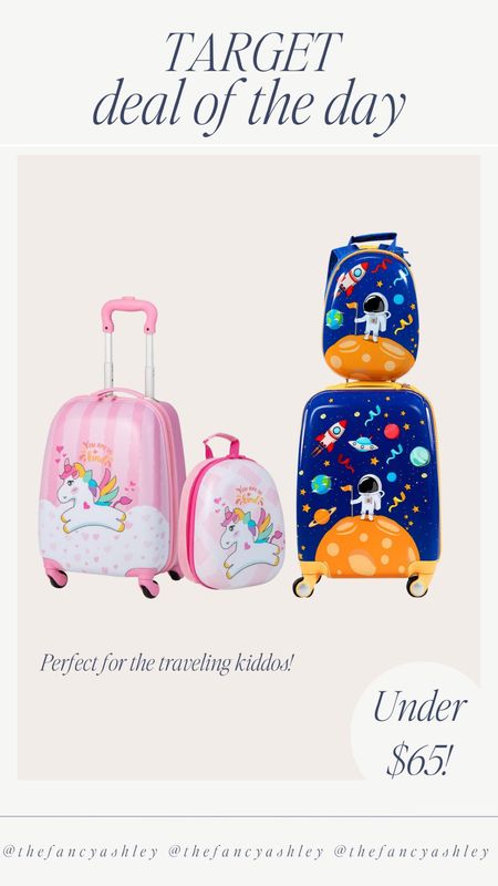 Target deal of the day! Luggage for the kiddos under $65!

#LTKtravel #LTKsalealert #LTKkids