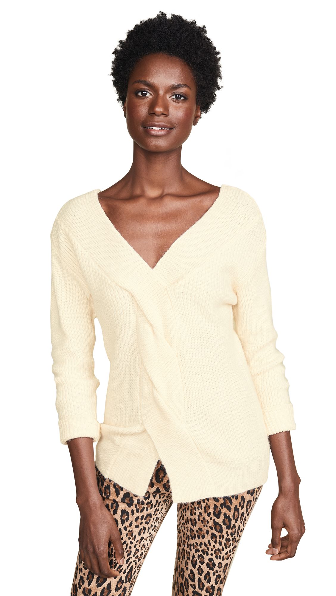 J.O.A. Braid Sweater | Shopbop