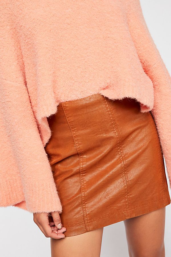 Modern Femme Vegan Suede Mini Skirt | Free People (Global - UK&FR Excluded)