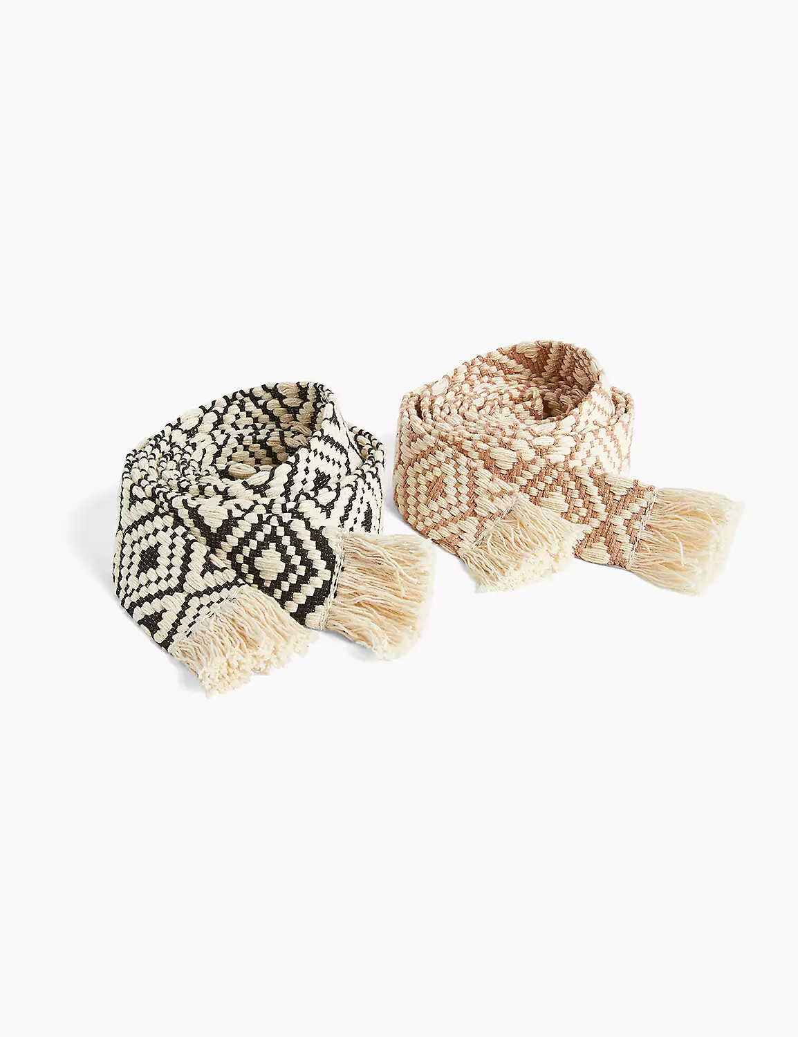 FABRIC WOVEN BELT 2 PACK | LaneBryant | Lane Bryant (US)
