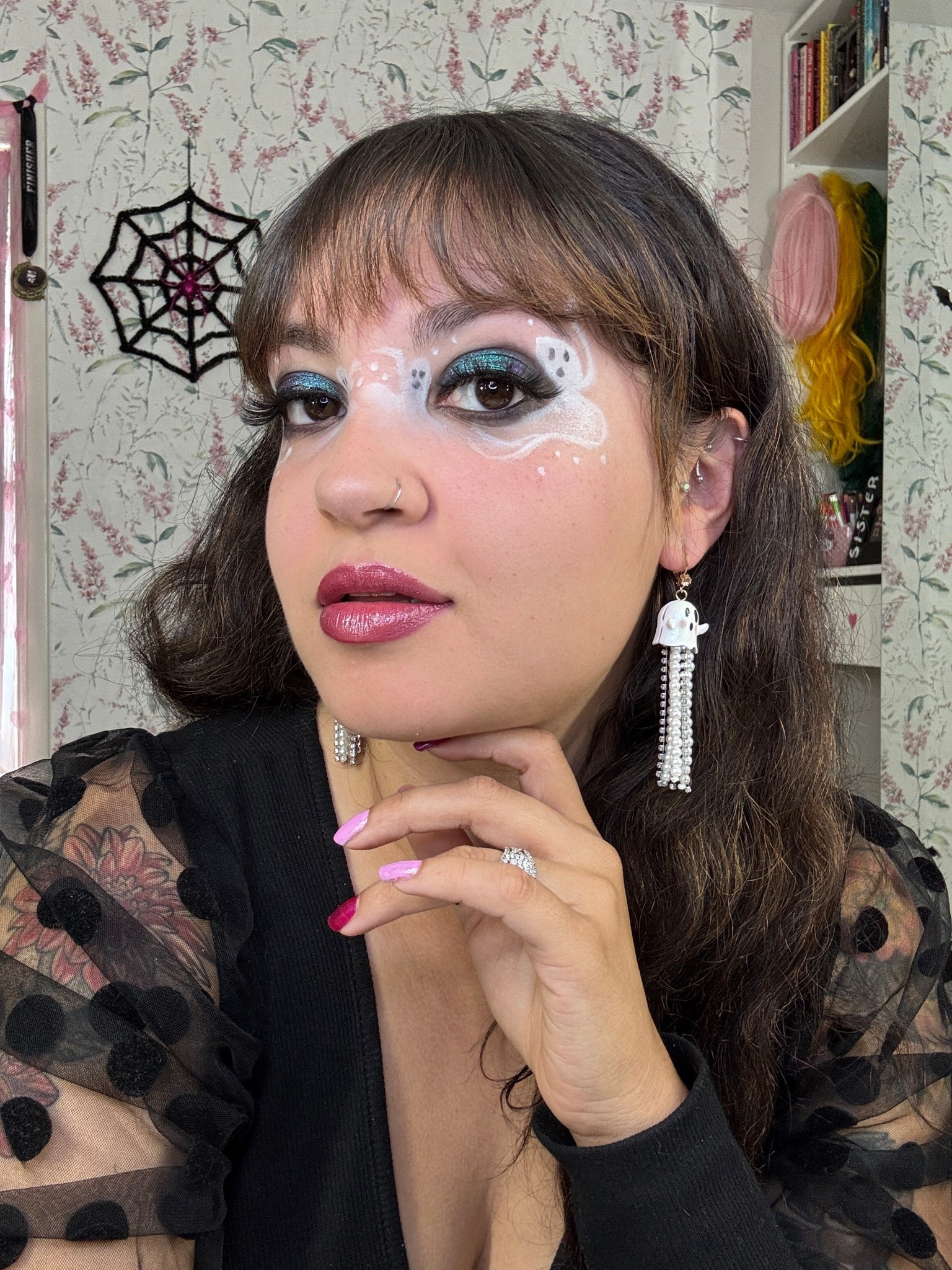 Getting into the spooky halloween spirit 👻💚

#LTKHalloween #LTKSeasonal #LTKBeauty