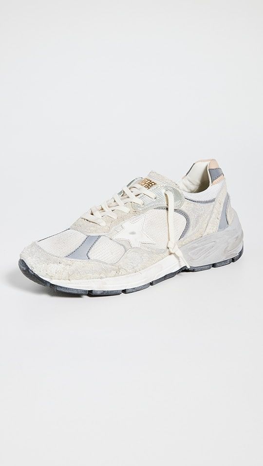 Running Dad Net and Suede Upper Leather Sneakers | Shopbop