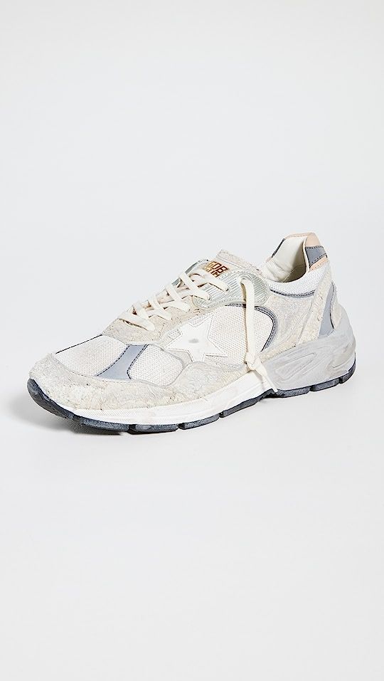 Running Dad Net and Suede Upper Leather Sneakers | Shopbop