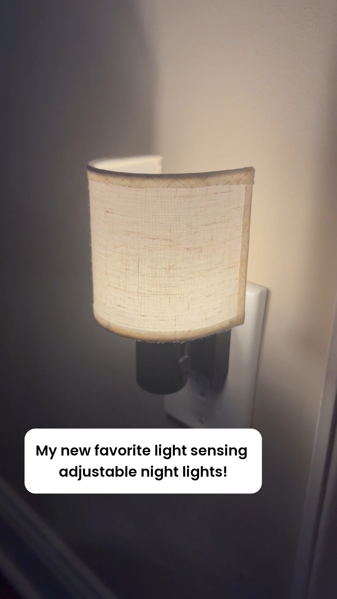Loving these aesthetic night lights! They look so cozy 

aesthetic night light, adjustable night light, light sensing night light, automatic night light, kids room night light, bedroom night light, nursery night light, cozy bedroom decor, aesthetic home decor, home finds, hallway night light, bathroom night light, kids room decor, nighttime lighting, Amazon home finds

#LTKHome #LTKselfcare #LTKKids
