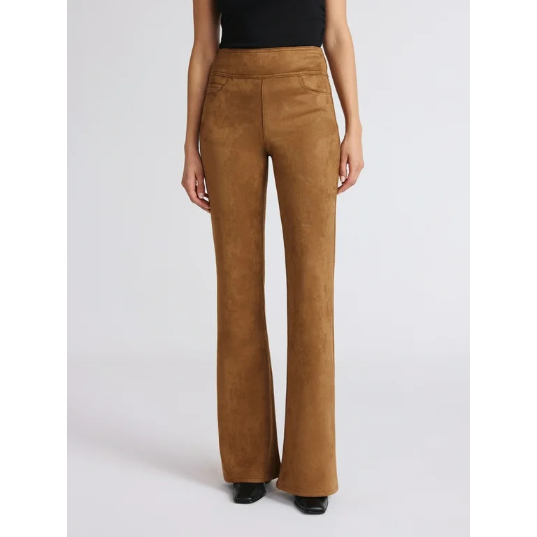 Sofia by Sofia Vergara Women's Melisa Flare High Rise Pull On Jeans, 32.5" Inseam, Sizes 0-20 | Walmart (US)