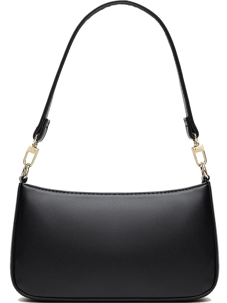 NIUEIMEE ZHOU Shoulder Bag for Women Retro Vegan Leather Classic Tote HandBags Purses with Zipper... | Amazon (US)