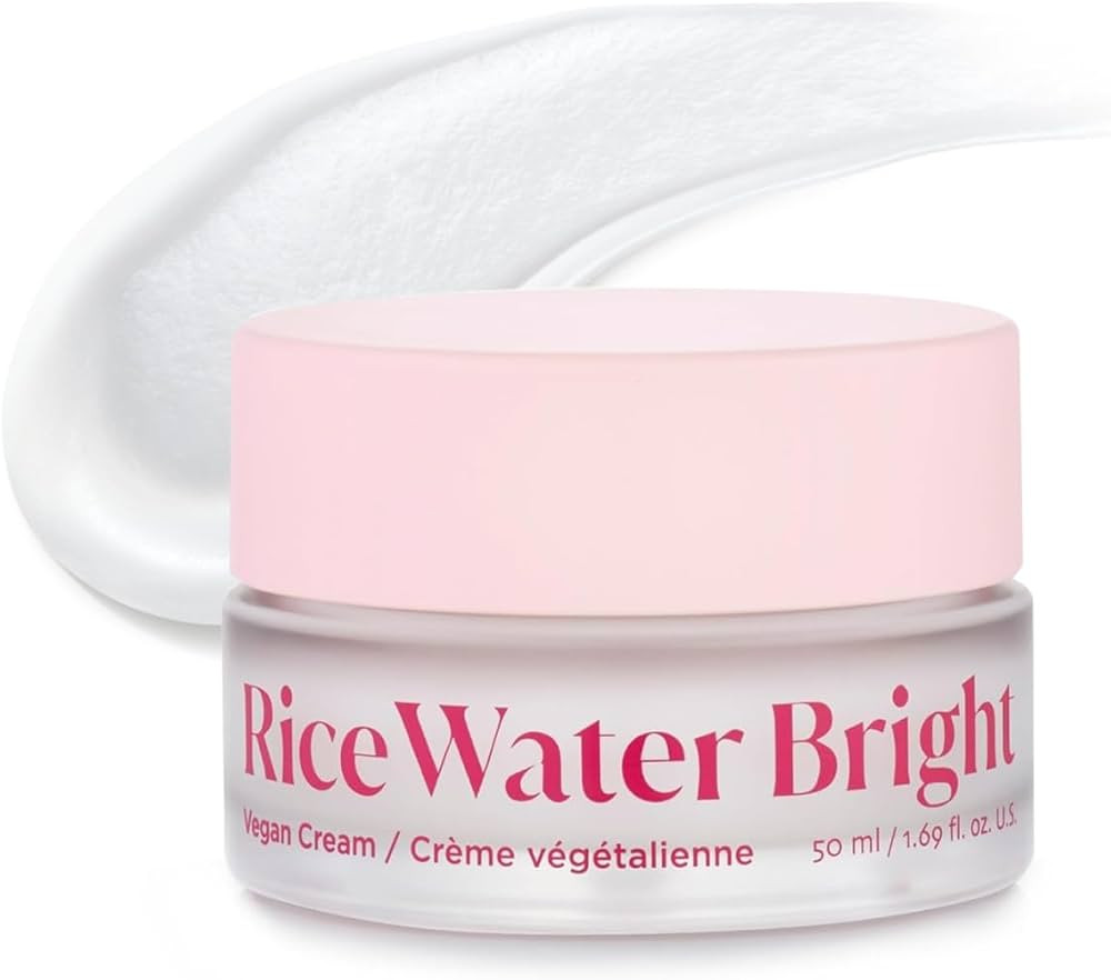 The Face Shop Rice Water Bright Vegan Cream - Instant Moisturization Quick-Absorbing Formula - Ve... | Amazon (US)