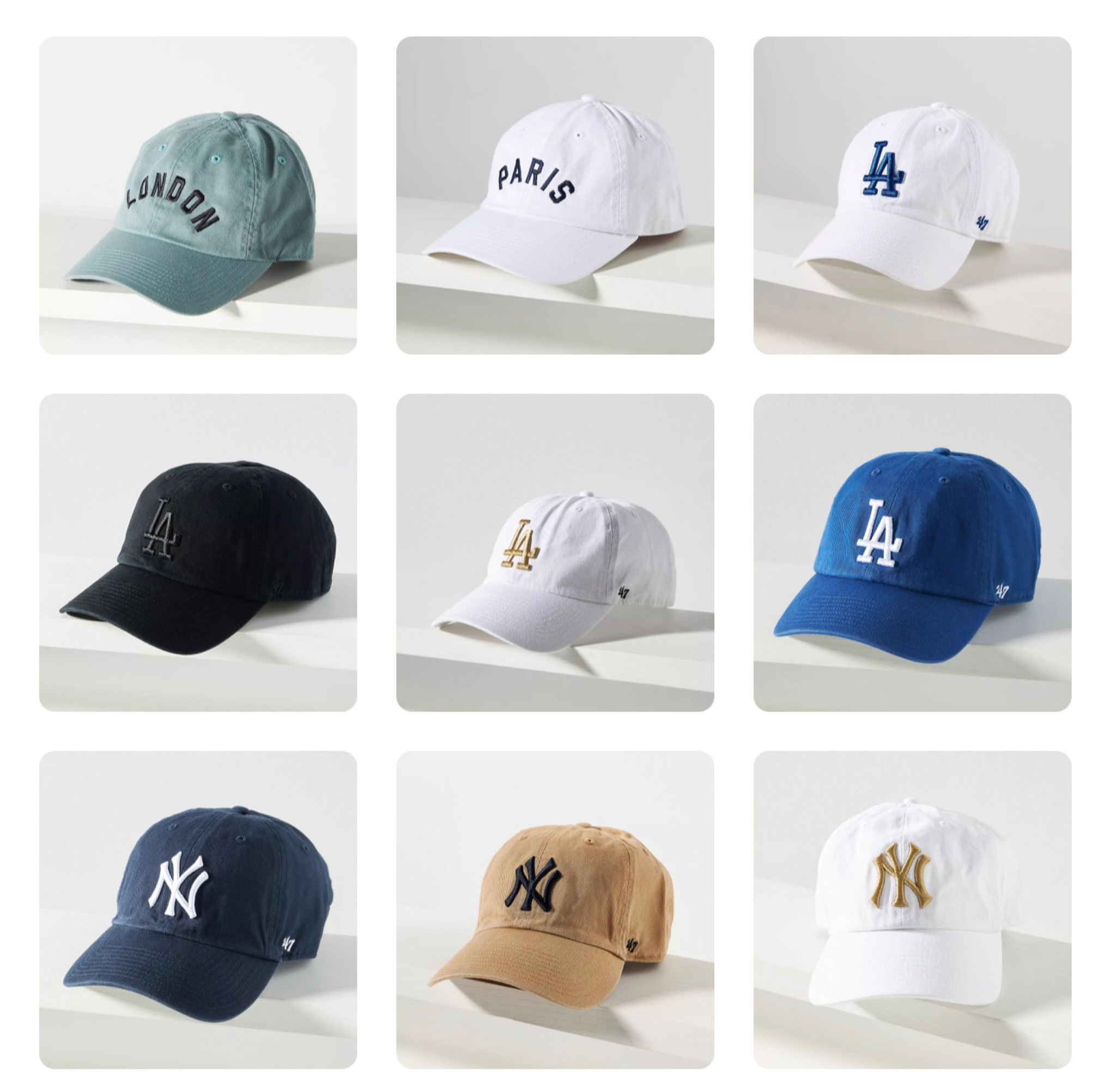 Buy Blue Wanderlust Baseball Cap Online