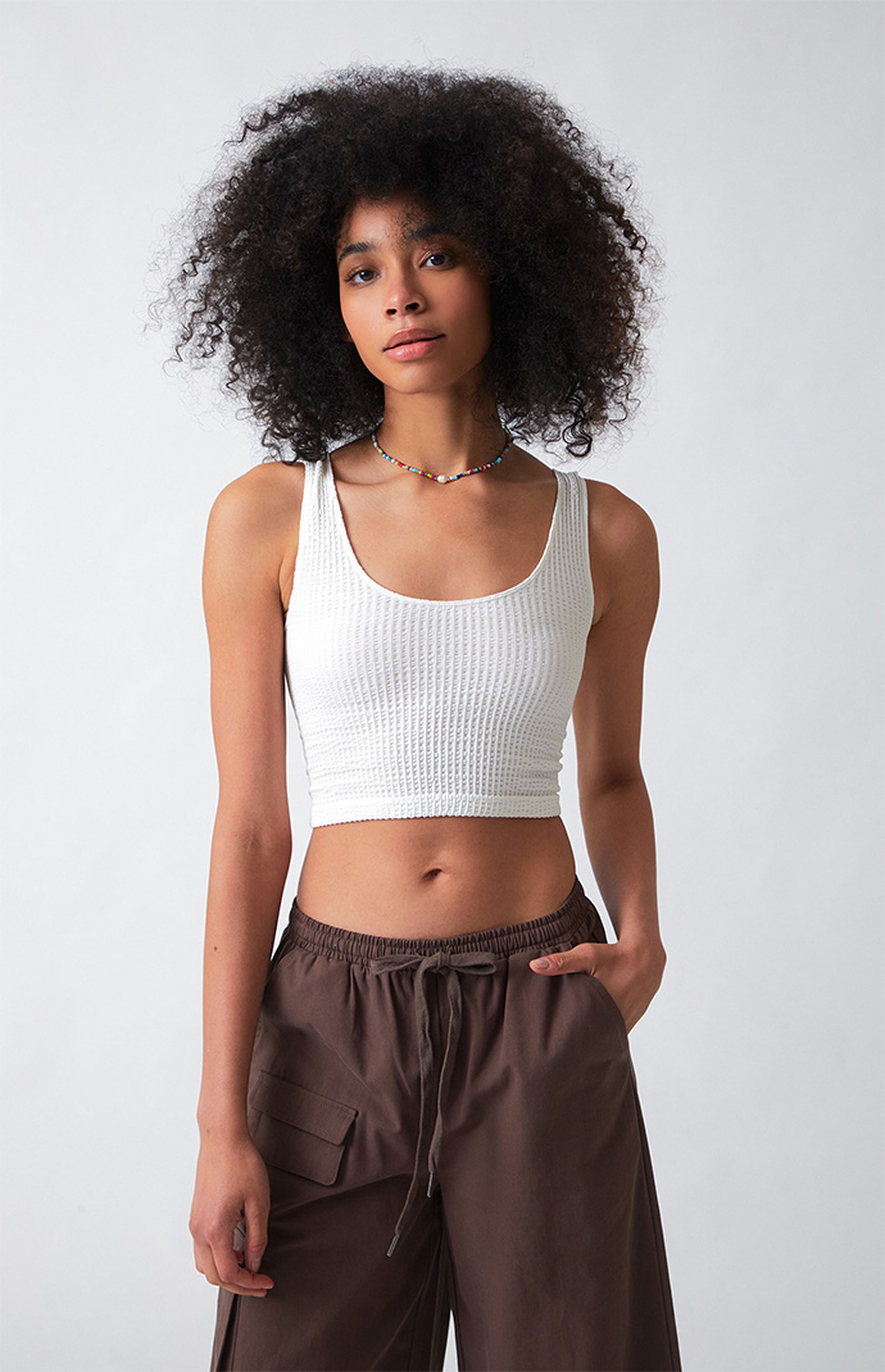 PacCares Seamless Lettuce Tank Top | PacSun | PacSun