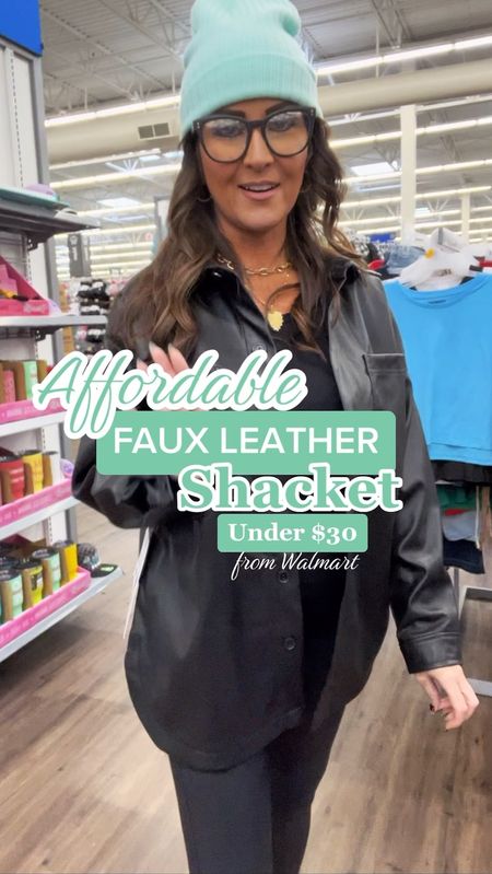 Super cute, affordable faux leather jacket under $30. Great for layering over other tops. RUNS VERY LARGE. I’m in a small here. Would need XS. My sizing info is on in my bio. 

Pleather shacket, winter outfits, winter looks, date night looks, concert looks, concert outfit #blushpink #winterlooks #winteroutfits #winterstyle #winterfashion #wintertrends #shacket #jacket #sale #under50 #under100 #under40 #workwear #ootd #bohochic #bohodecor #bohofashion #bohemian #contemporarystyle #modern #bohohome #modernhome #homedecor #amazonfinds #nordstrom #bestofbeauty #beautymusthaves #beautyfavorites #goldjewelry #stackingrings #toryburch #comfystyle #easyfashion #vacationstyle #goldrings #goldnecklaces #fallinspo #lipliner #lipplumper #lipstick #lipgloss #makeup #blazers #primeday #StyleYouCanTrust #giftguide #LTKRefresh #LTKSale #springoutfits #fallfavorites #LTKbacktoschool #fallfashion #vacationdresses #resortfashion #summerfashion #summerstyle #rustichomedecor #liketkit #highheels #Itkhome #Itkgifts #Itkgiftguides #springtops #summertops #Itksalealert #LTKRefresh #fedorahats #bodycondresses #sweaterdresses #bodysuits #miniskirts #midiskirts #longskirts #minidresses #mididresses #shortskirts #shortdresses #maxiskirts #maxidresses #watches #backpacks #camis #croppedcamis #croppedtops #highwaistedshorts #goldjewelry #stackingrings #toryburch #comfystyle #easyfashion #vacationstyle #goldrings #goldnecklaces #fallinspo #lipliner #lipplumper #lipstick #lipgloss #makeup #blazers #highwaistedskirts #momjeans #momshorts #capris #overalls #overallshorts #distressesshorts #distressedjeans #whiteshorts #contemporary #leggings #blackleggings #bralettes #lacebralettes #clutches #crossbodybags #competition #beachbag #halloweendecor #totebag #luggage #carryon #blazers #airpodcase #iphonecase #hairaccessories #fragrance #candles #perfume #jewelry #earrings #studearrings #hoopearrings #simplestyle #aestheticstyle #designerdupes #luxurystyle #bohofall #strawbags #strawhats #kitchenfinds #amazonfavorites #bohodecor #aesthetics Walmart fashion, Walmart style, Walmart finds, holiday looks

#LTKSeasonal #LTKHoliday #LTKstyletip