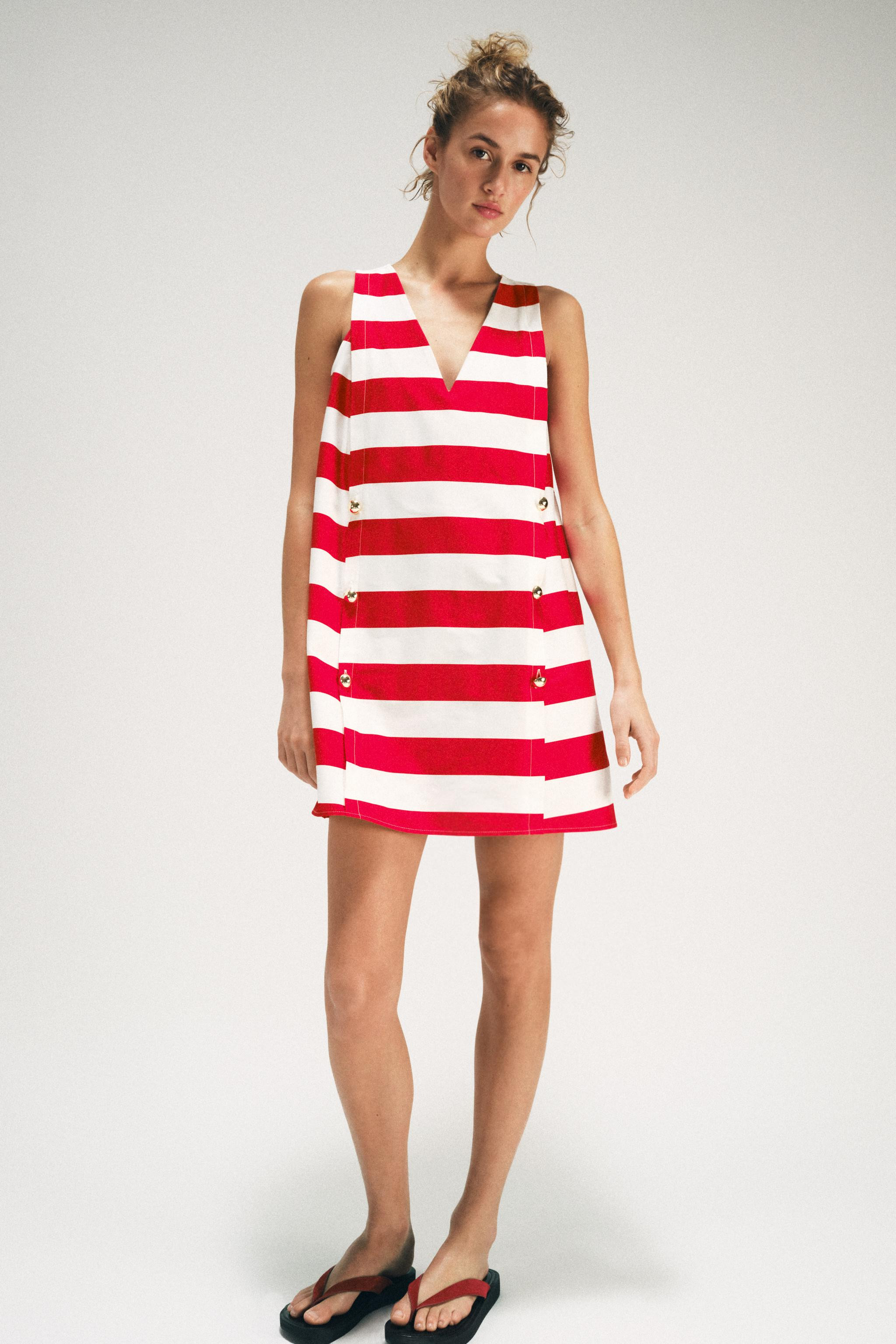 STRIPED MINI DRESS | Zara US