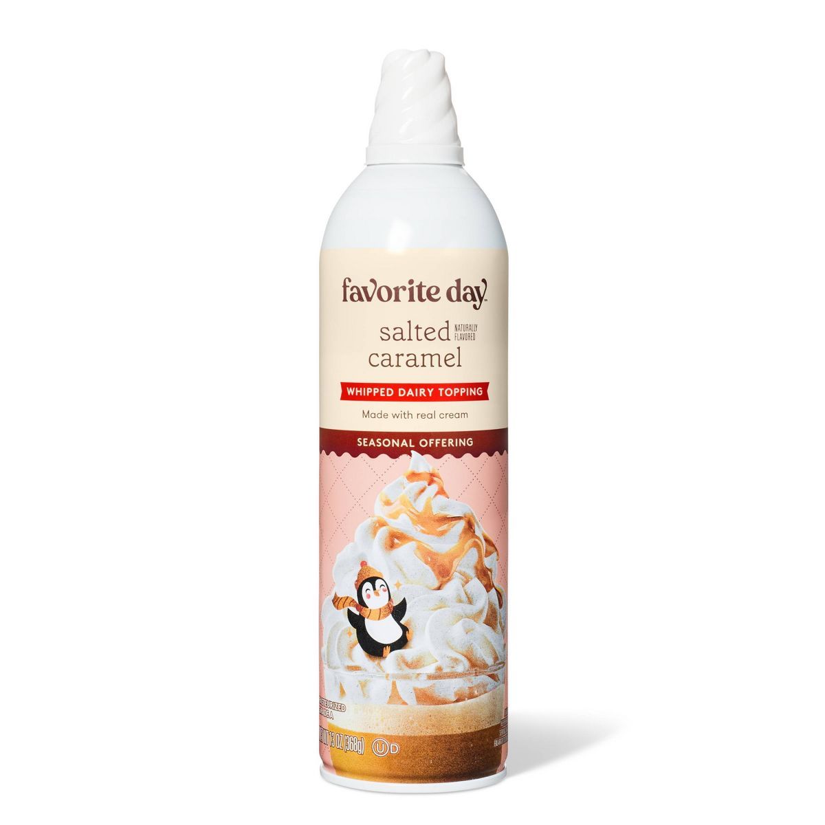 Salted Caramel Whipped Dairy Topping - 13oz - Favorite Day™ | Target