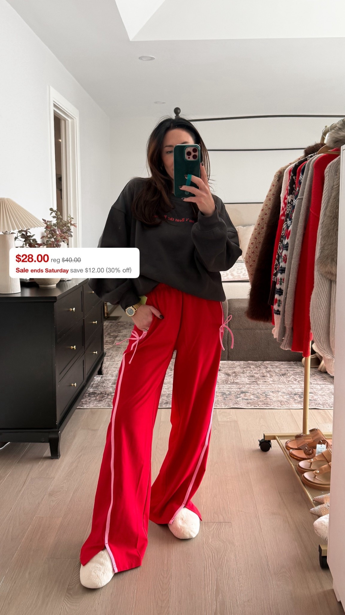 Everyone went crazy for these pants! On sale for $28. I wear size small 

#LTKFindsUnder50 #LTKSaleAlert #LTKActive