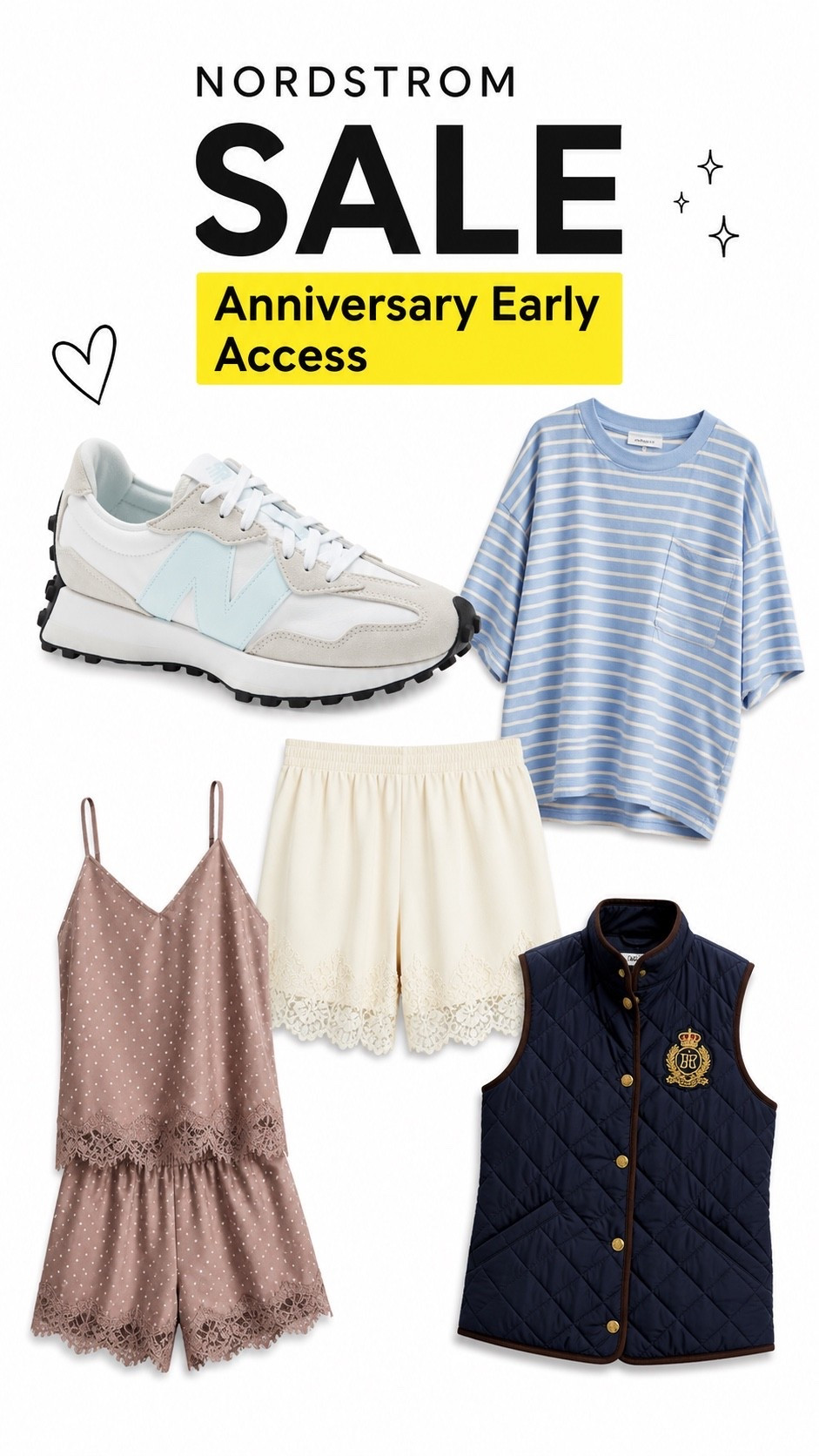 Nordstrom Anniversary Sale is HERE! 🤍✨

Sharing some of my favorite finds—from comfy New Balance sneakers to cozy Free People pieces, chic sleepwear, and timeless Ralph Lauren styles. These deals won’t last, so grab your favorites before they’re gone!

#LTKSale #NordstromAnniversarySale #LTKStyle #NordstromFinds #FallPreview #FashionFinds #LTKFashion #ByAnaBeautyClub

#LTKSeasonal #LTKSaleAlert #LTKOver40