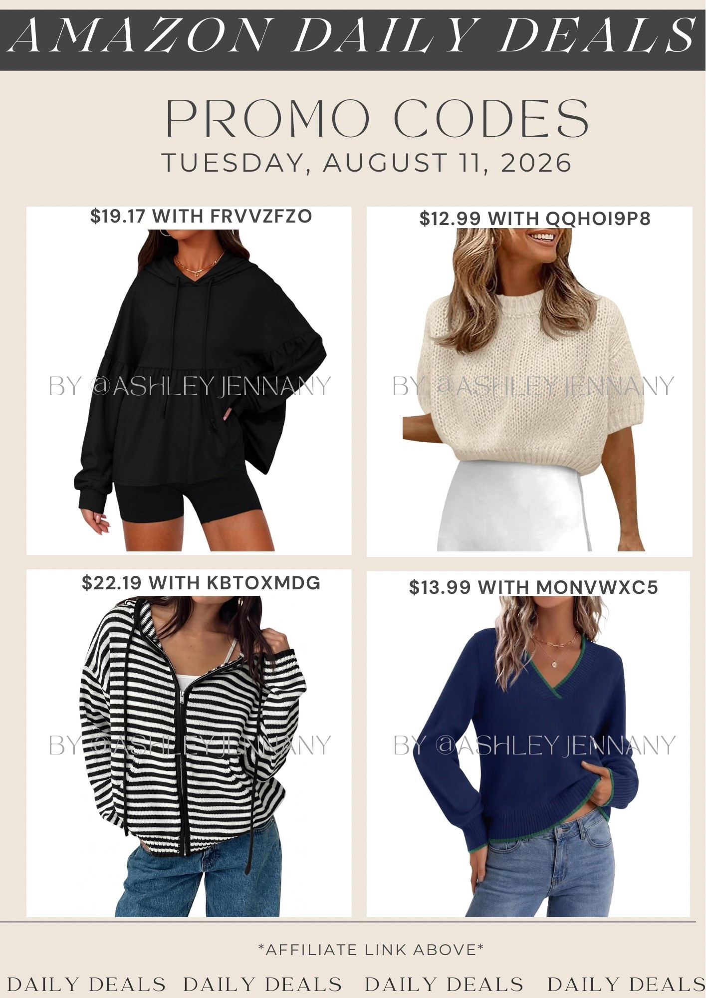 Amazon deals

#LTKSaleAlert #LTKMidsize #LTKSeasonal
