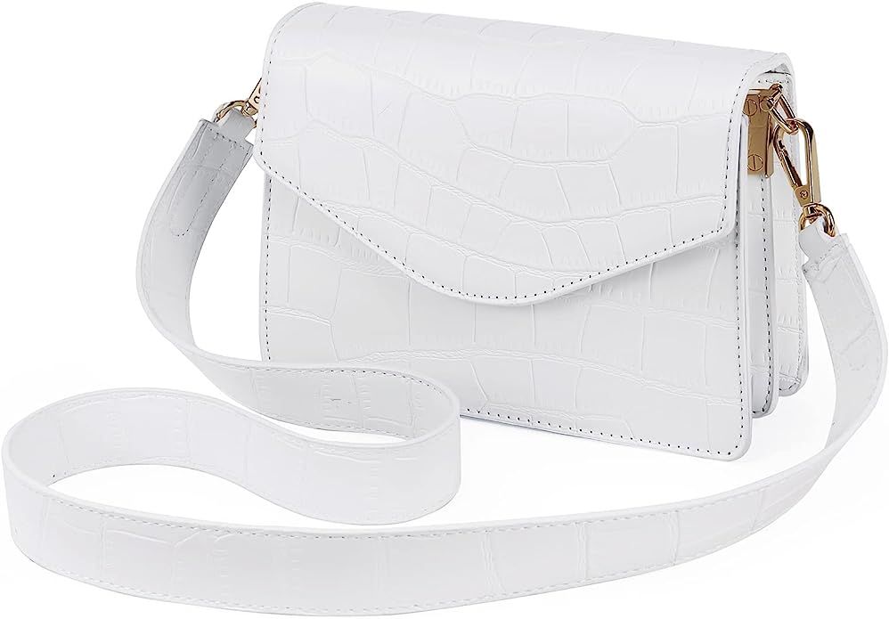 CLUCI Crossbody Bags for Women, Vegan Leather Handbag with Adjustable Shoulder Strap, Women's Sho... | Amazon (US)