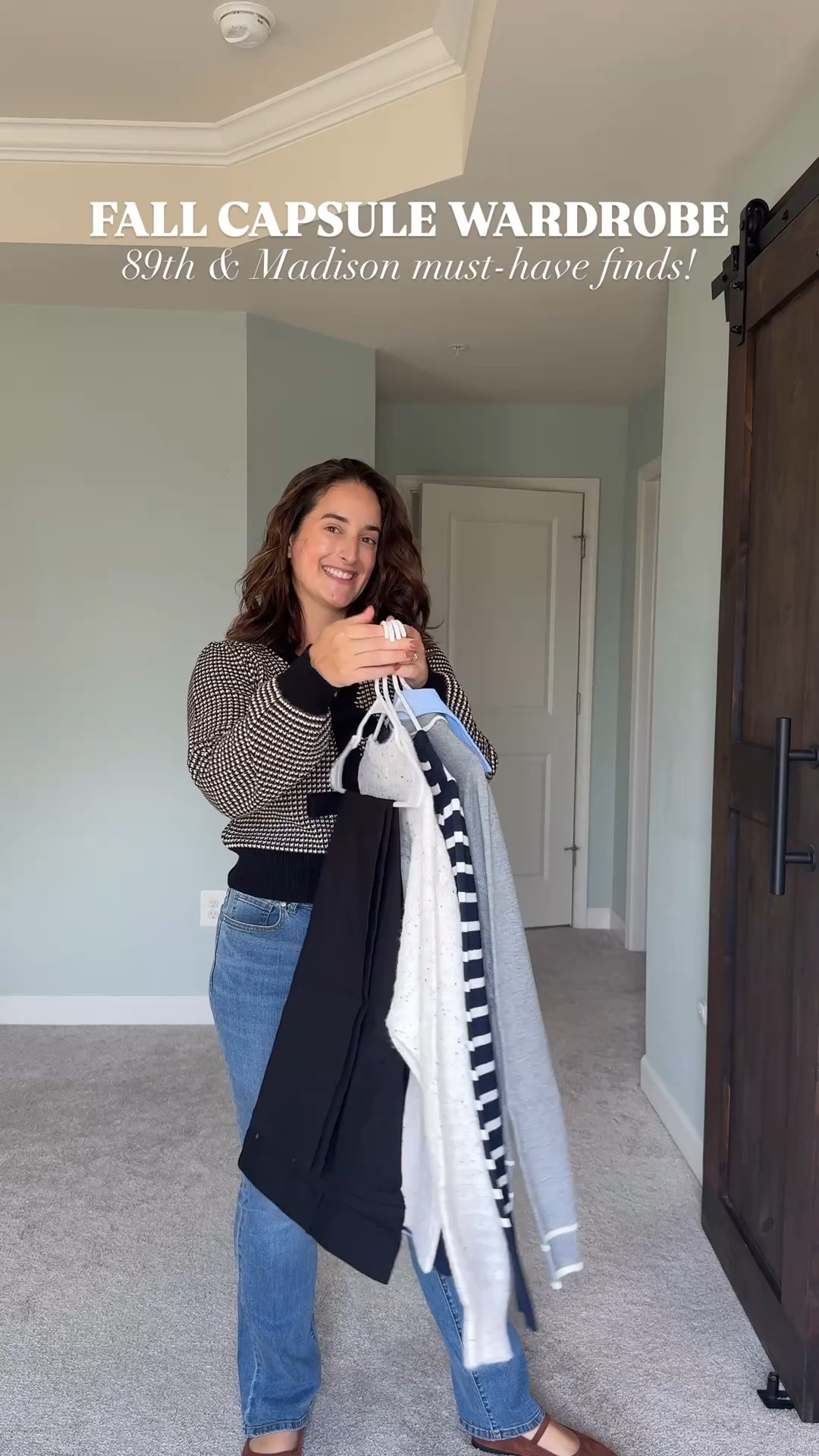 🍂 89th & Madison fall releases do not disappoint! 🛍️ #ad

What’s a capsule wardrobe?
It’s a small collection of versatile, timeless pieces you can mix and match all season long — less clutter, more style. ✔️

Start building yours with these 6 fall essentials:
👖 Boot Cut Jeans – A flattering throwback silhouette that elongates the legs and pairs perfectly with boots or flats.
🖤 Black Straight-Leg Pants – Sleek, structured, and versatile. A true staple.
🧶 Comfy Oversized Sweater – Soft, relaxed, and ideal for layering. Comfort meets effortless!
🎀 Bow-Front Cardigan – Feminine with a twist. Adds a polished touch to jeans or skirts.
🧥 Mixed-Media Layered Sweater – Built-in layering without the bulk. Perfect for work or weekend!
⚪ Striped Crewneck Pullover – Classic, clean, and endlessly pairable. A forever favorite in any wardrobe.

Timeless. Cozy. Effortless style all season long. 🍁

 #FallFashion #CapsuleWardrobe #FallStyle #WardrobeEssentials #MinimalStyle #89thandMadison #StyleSimplified #FallOutfits #ClosetGoals #89thmadison  #89thmadisonpartner
