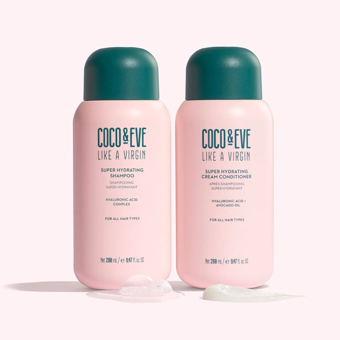 Super Hydrating Shampoo & Conditioner Set for Dry Hair | Coco & Eve | Coco&Eve