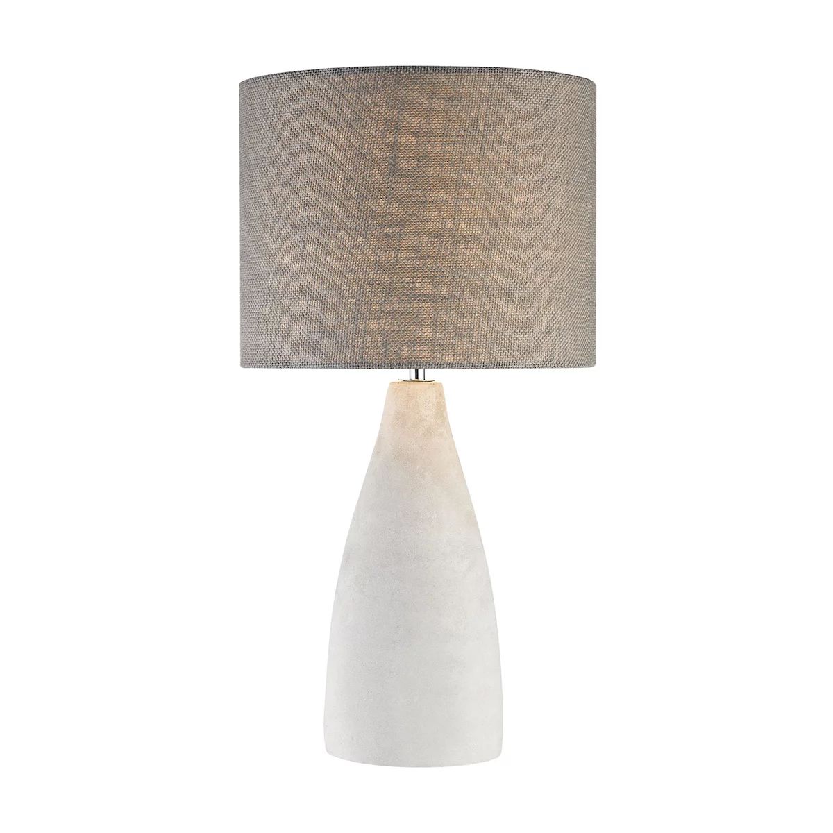 Rockport Table Lamp in Polished Concrete with Burlap Shade - Tall | Walmart (US)