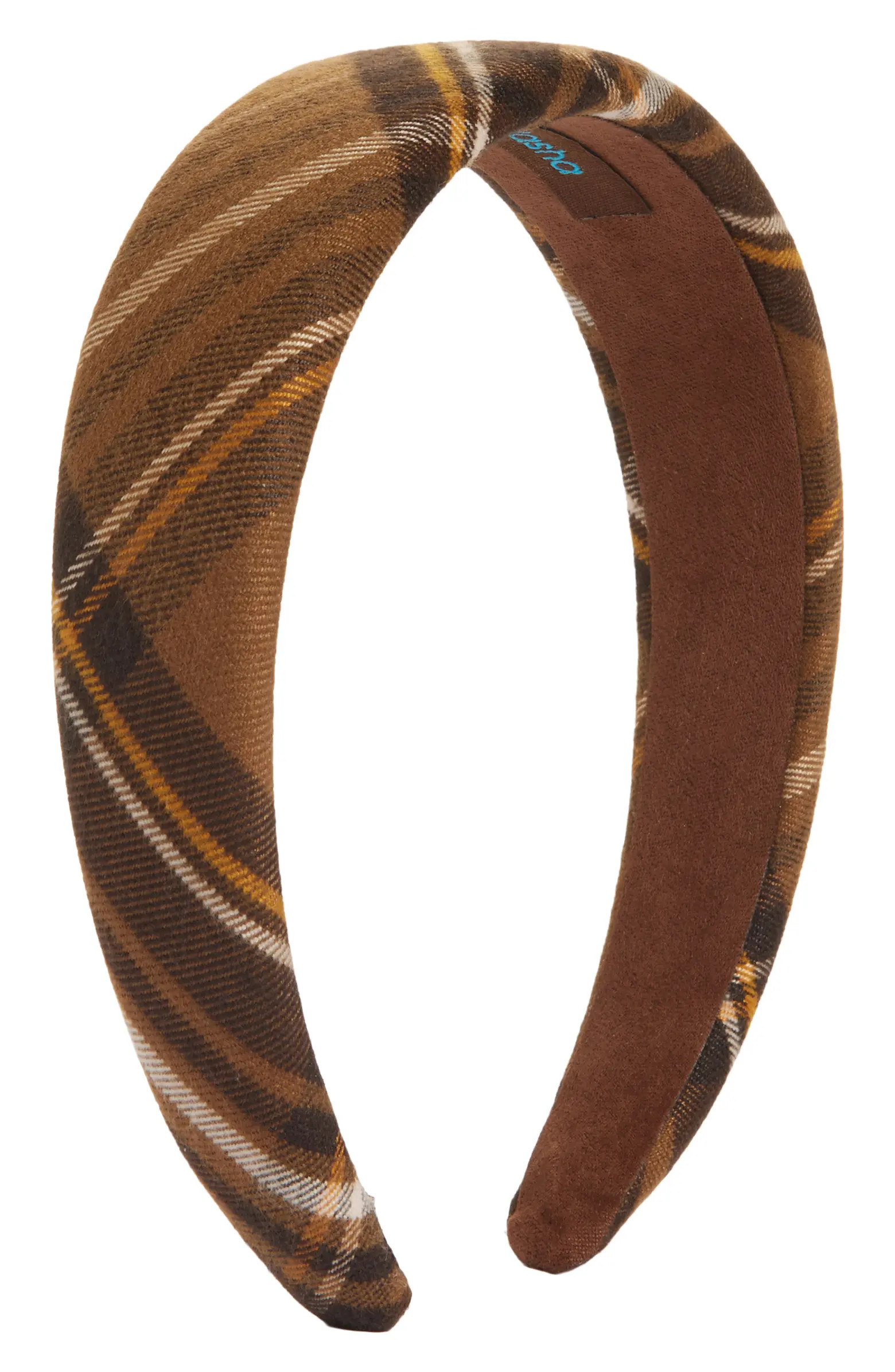 Plaid Padded Headband | Nordstrom