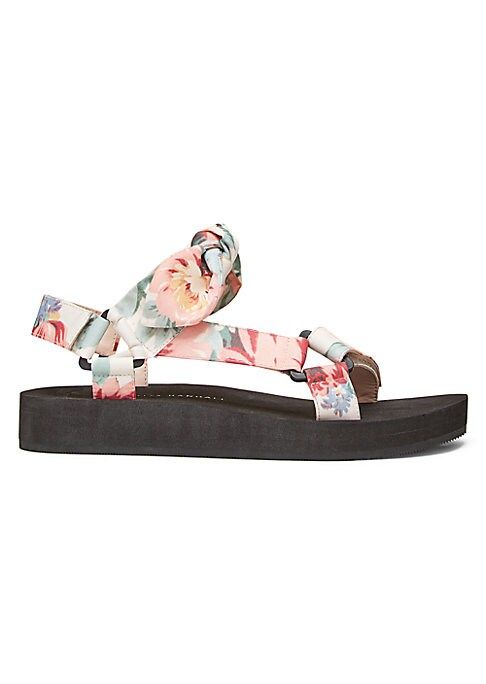 Loeffler Randall Women's Maisie Floral Sport Sandals - White Multi - Size 9 | Saks Fifth Avenue