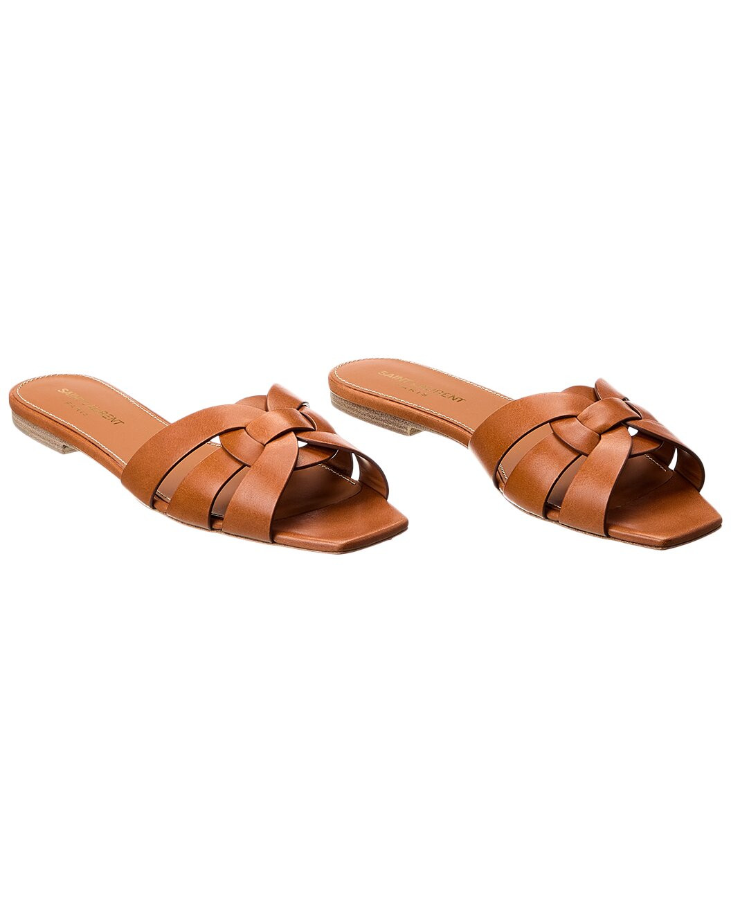 Tribute Leather Sandal (Authentic Pre-Owned) | Gilt & Gilt City