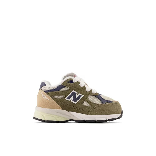 New Balance Kids' 990v3 - Green/Beige (Size 9) | New Balance Athletics, Inc.