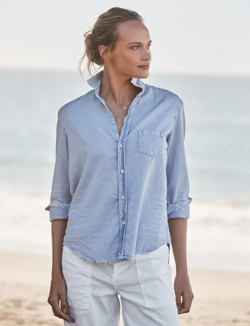 EILEEN Pool Water Blue, Famous Denim | Frank & Eileen