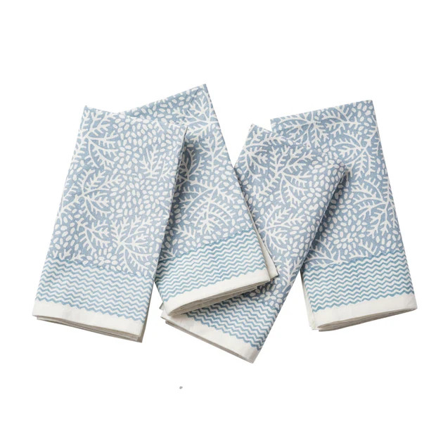 Normandy Napkins - Set of 4 | Cailini Coastal