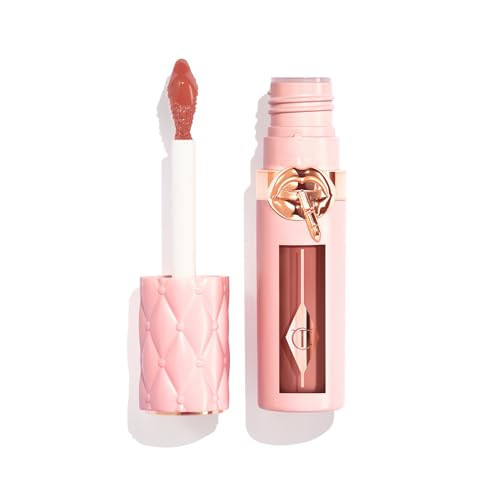 Charlotte Tilbury Pillow Talk Plumpgasm Lip Gloss - Hydrating Lip Plumper with Hyaluronic Acid & Plumpgasm Heat + Ice Technology for Juicy, Glossy Fullness - Medium/Deep | Amazon (US)