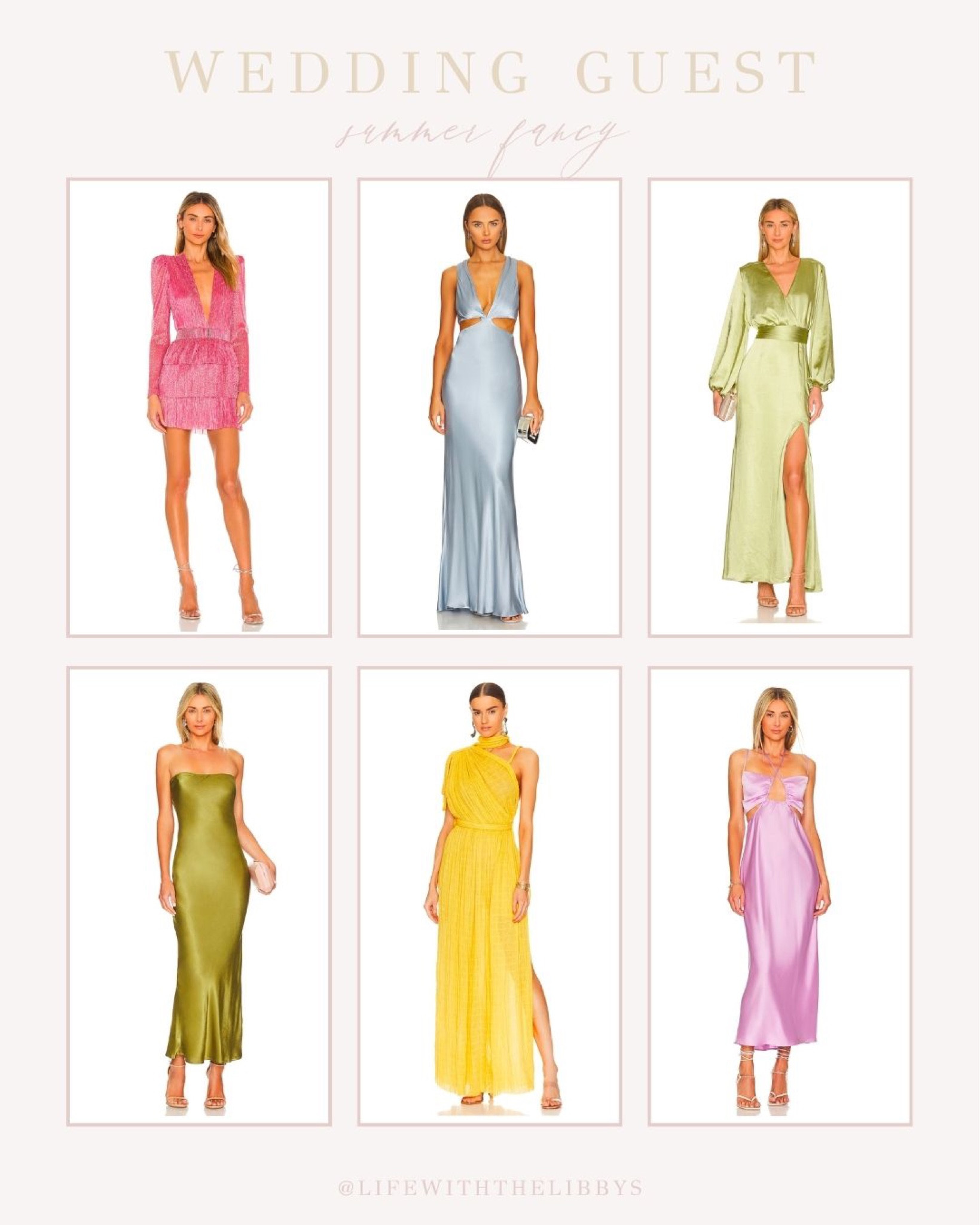 Summer wedding guest dress inspo.

#LTKfit #LTKwedding #LTKstyletip