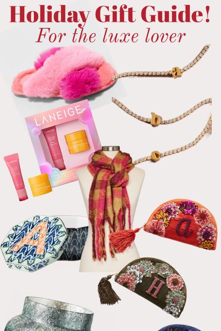 Need a gift for the lady who loves all things luxe? Here are some top ideas! 

#LTKHoliday #LTKGiftGuide #LTKSeasonal